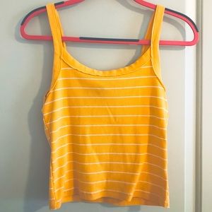 Cropped Yellow Tank